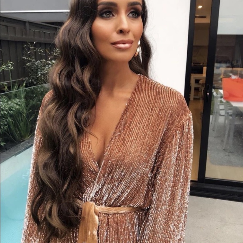 Retrofete bronze dress - Picture 5 of 14